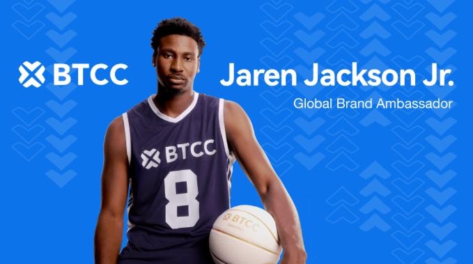 Jaren Jackson Jr. Partners with BTCC Exchange for Brand Boost